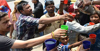 印度高溫48°C，！多達一百多人活活熱死