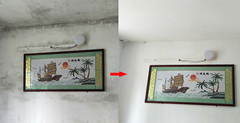 除霉劑處理VS重新翻新？墻面發(fā)霉到底怎么處理？