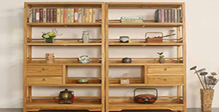 木質書架